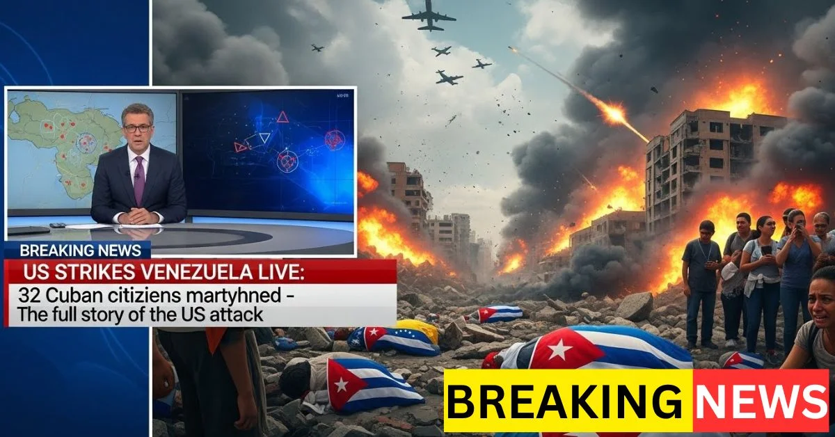 US Strikes Venezuela LIVE